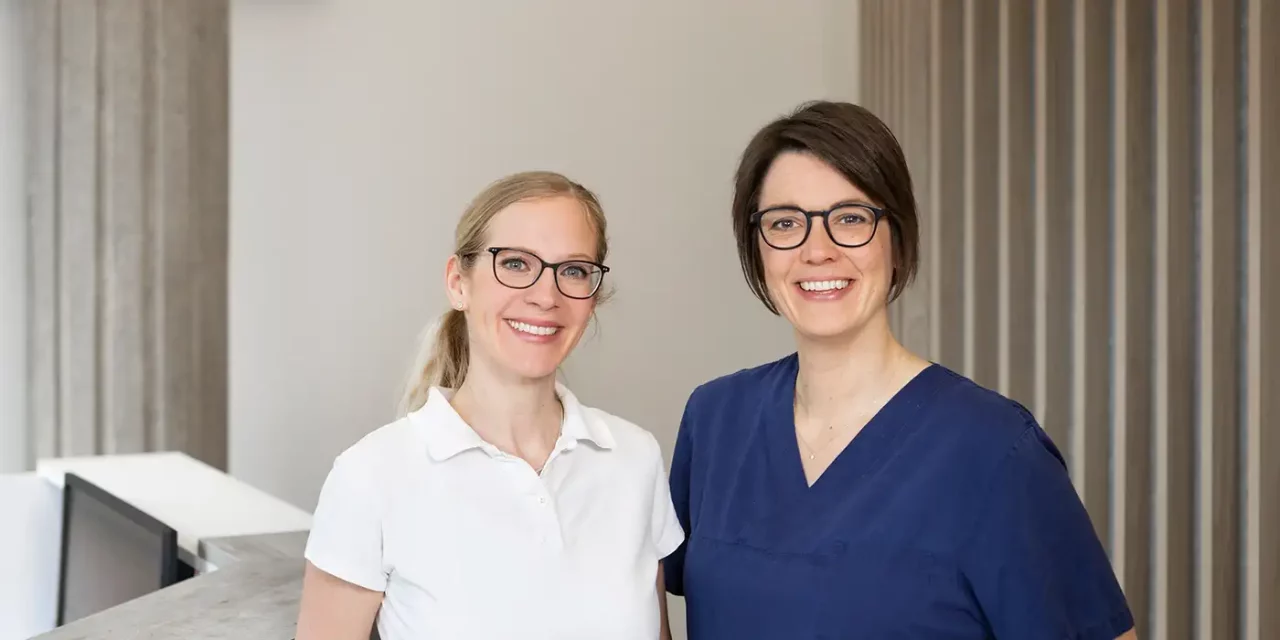 Gebissmodell wird gescannt - Zahntechnik