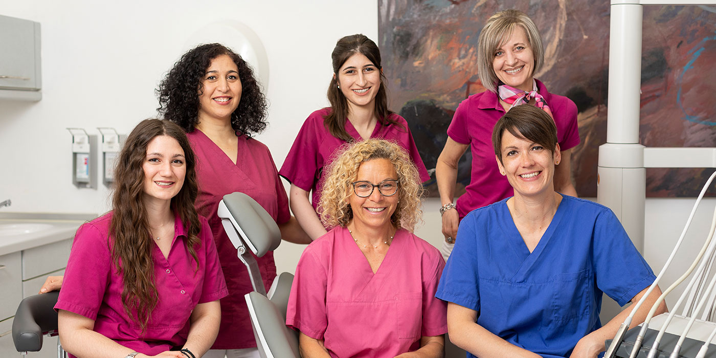 Team in der Zahnarztpraxis Augsburg